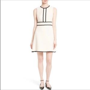 Kate Spade Scallop Tweed Dress